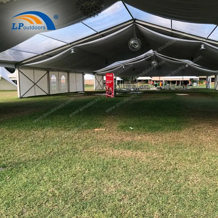 1000 people Outdoor clear span celebration wedding tent for hire events