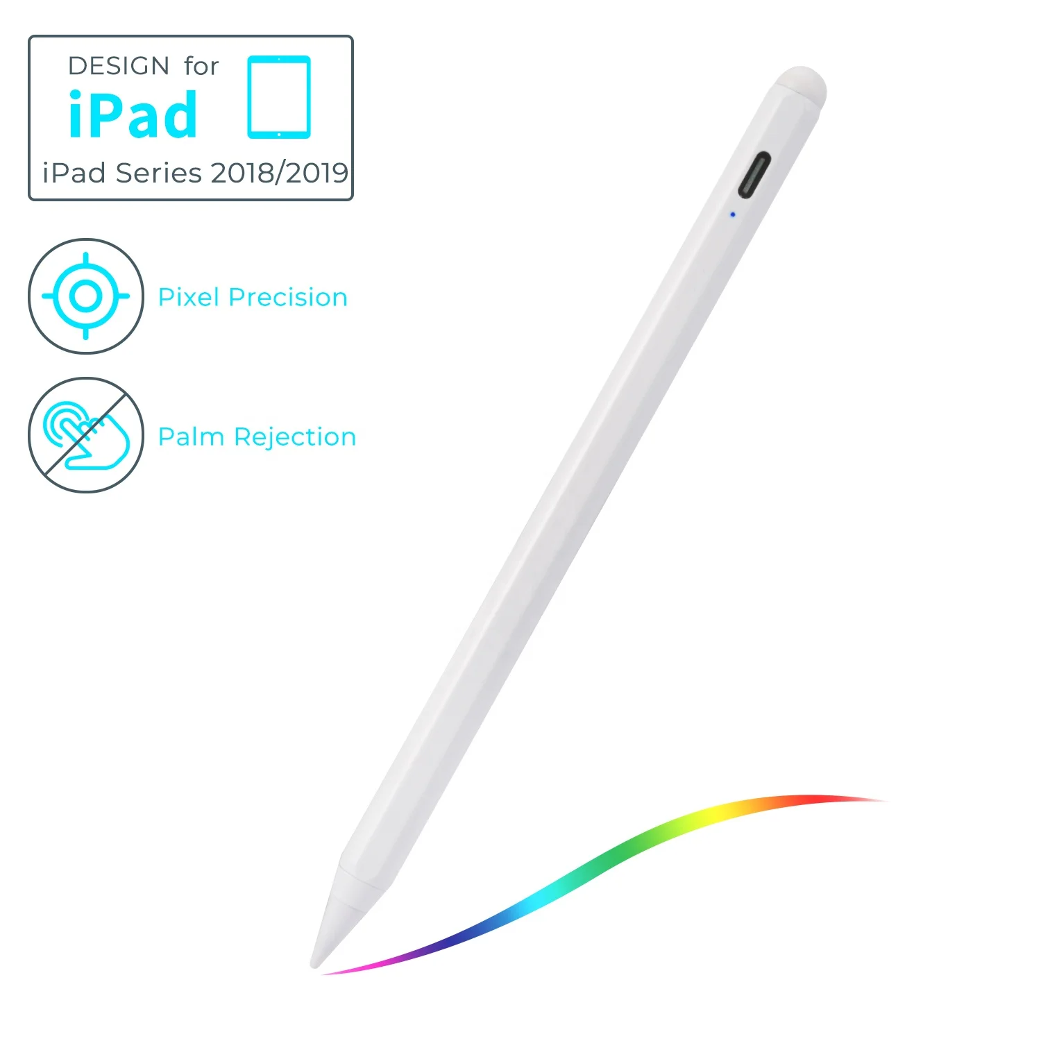  Лидер продаж Amazon 2021 активный стилус сенсорный Стилус для экрана Apple iPad стилус-карандаш