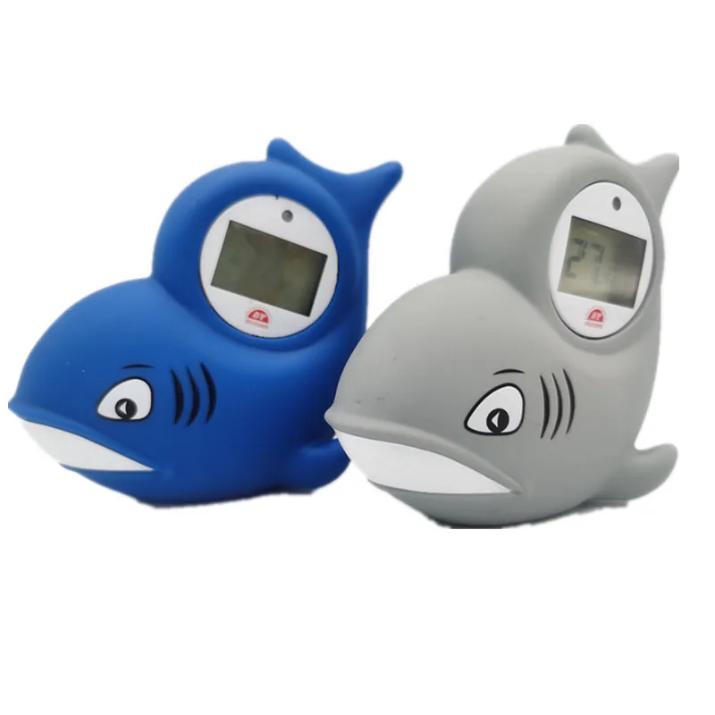 High Quality Small Moq Cute Animal Shaped Custom Logo Kids Bath Digital Waterproof Thermometers