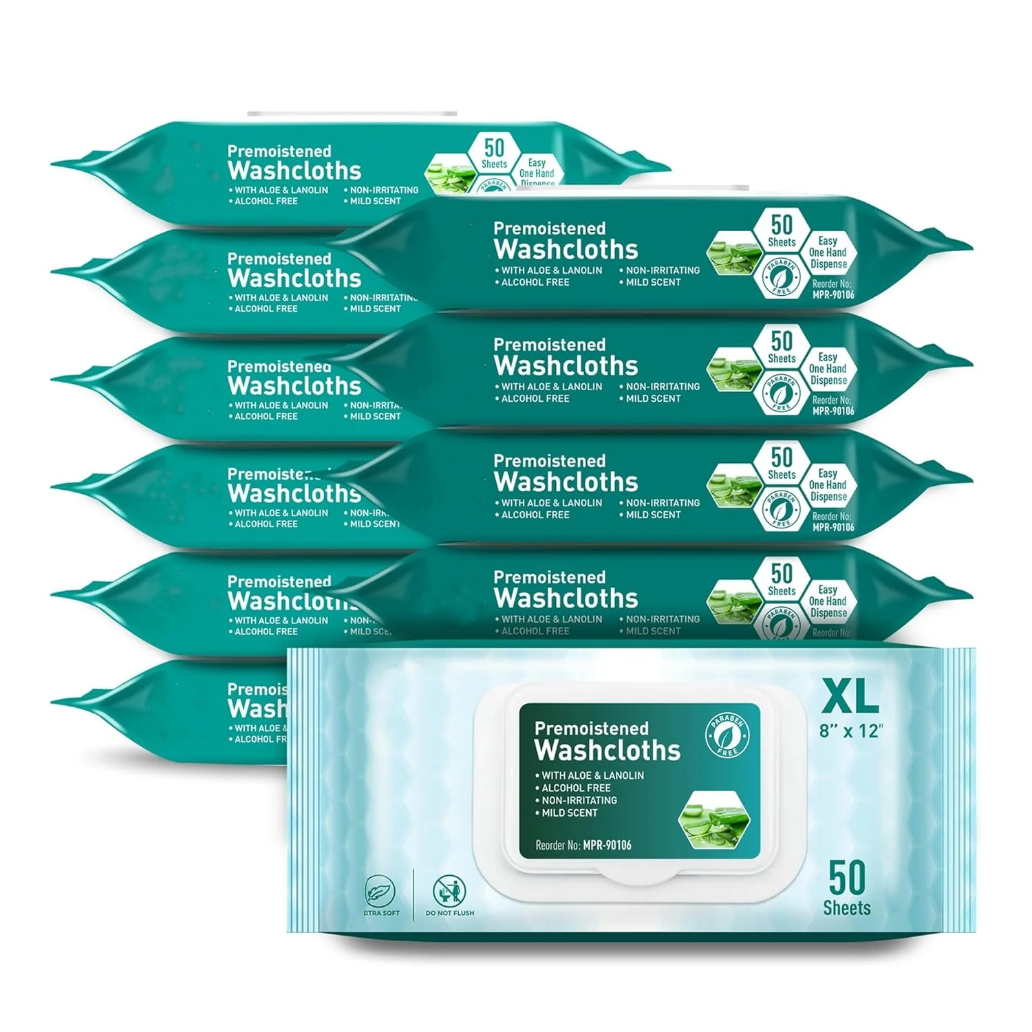 Extra Large Size Cleansing Body Wet Wipes Personal Care Hypoallergenic Adult Wipes