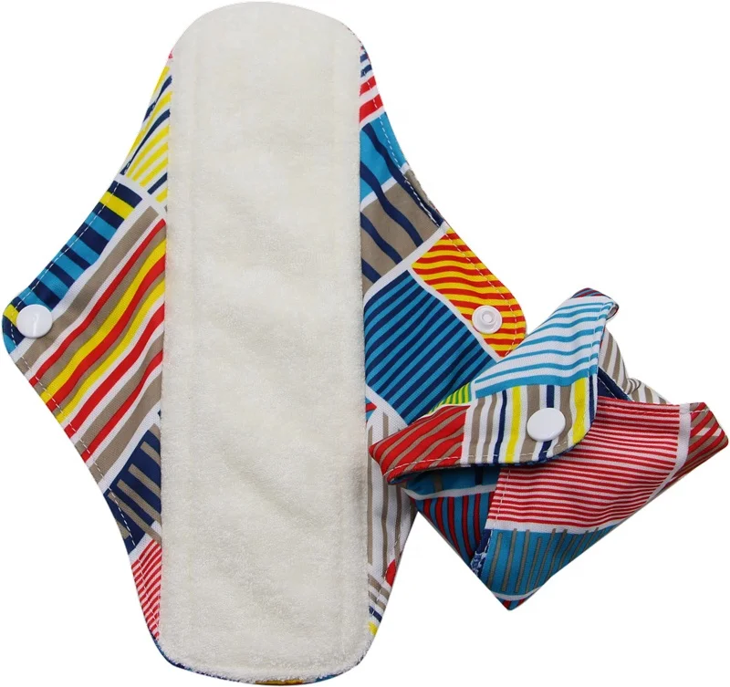 Factory Reusable Washable Menstraul Pads Sanitary Pads Cloth Menstrual Pads Panty Liners