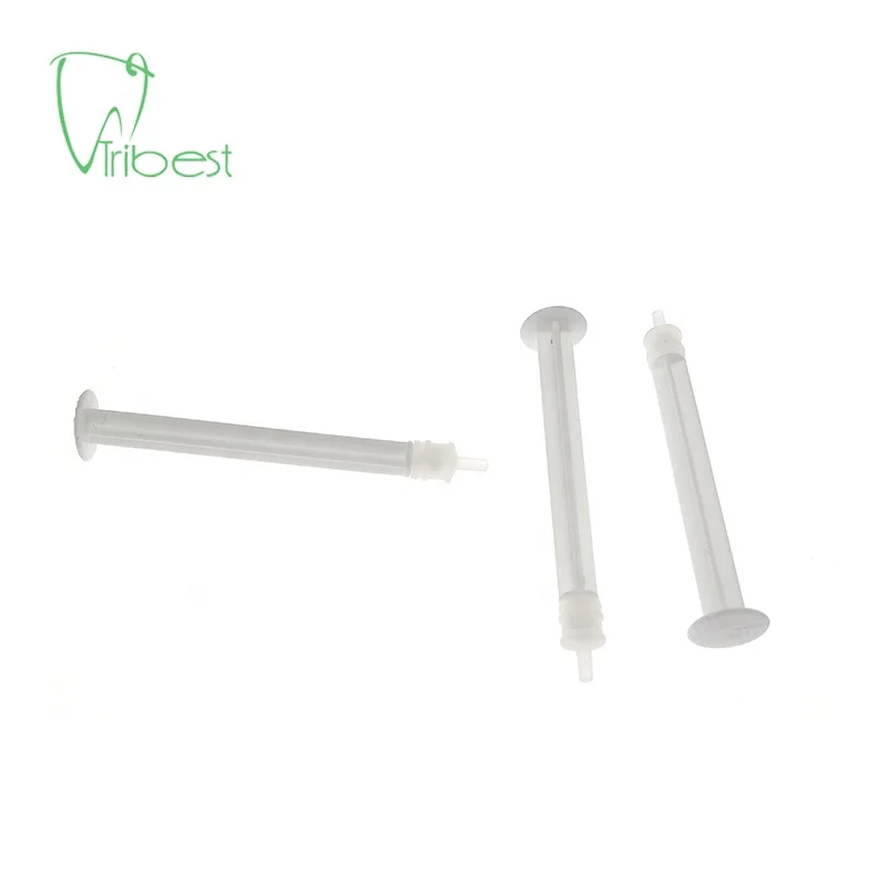 Factory Price Safe Material Disposable Dental Plastic Material 1.2cc Luer lock irrigation syringe with printed graduation