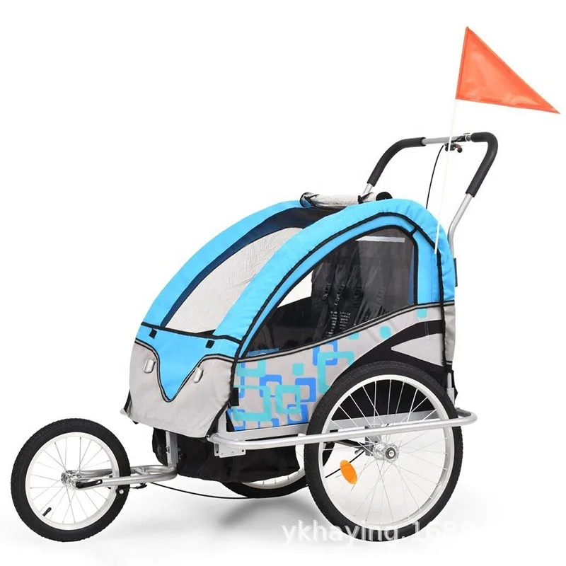 Amazon hot models baby carrier / bike trailer for children baby dog pet EN15918 EN1888 certification burst baby pet carriage