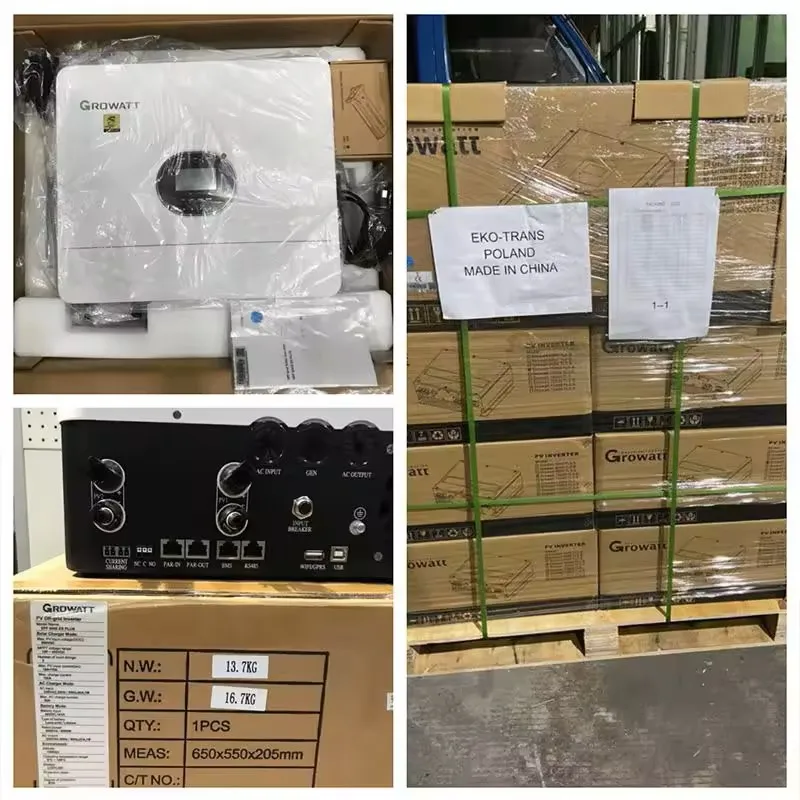 Growatt  6000 ES Plus Off Grid Solar Inverter 6kw Hybrid Solar System Solar Products For Off-grid Systems