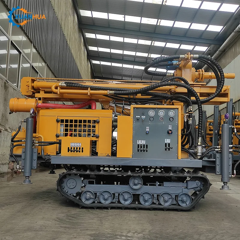 Factory Price Water Well Drilling Machine Rotary Crawler Air DTH Water Well Drilling Rig Machine