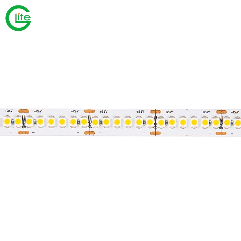 DC24V однорядные 2835 SMD 240 бусины Сверхплотные высокая яркость водонепроницаемая паста освещение для шкафа