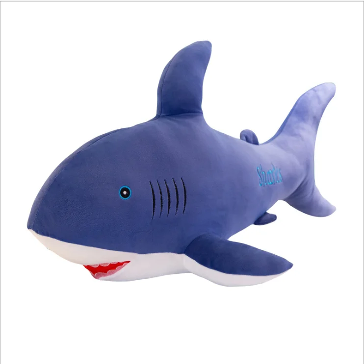 Shark Dolphin Animals Plush Toys Wholesale Custom Gift Souvenir Promotional Stuffed Creative Designed Large Small Plush Toy