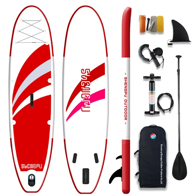 
factory wholesale OEM isup custom stand up paddle board inflatable surfboard 