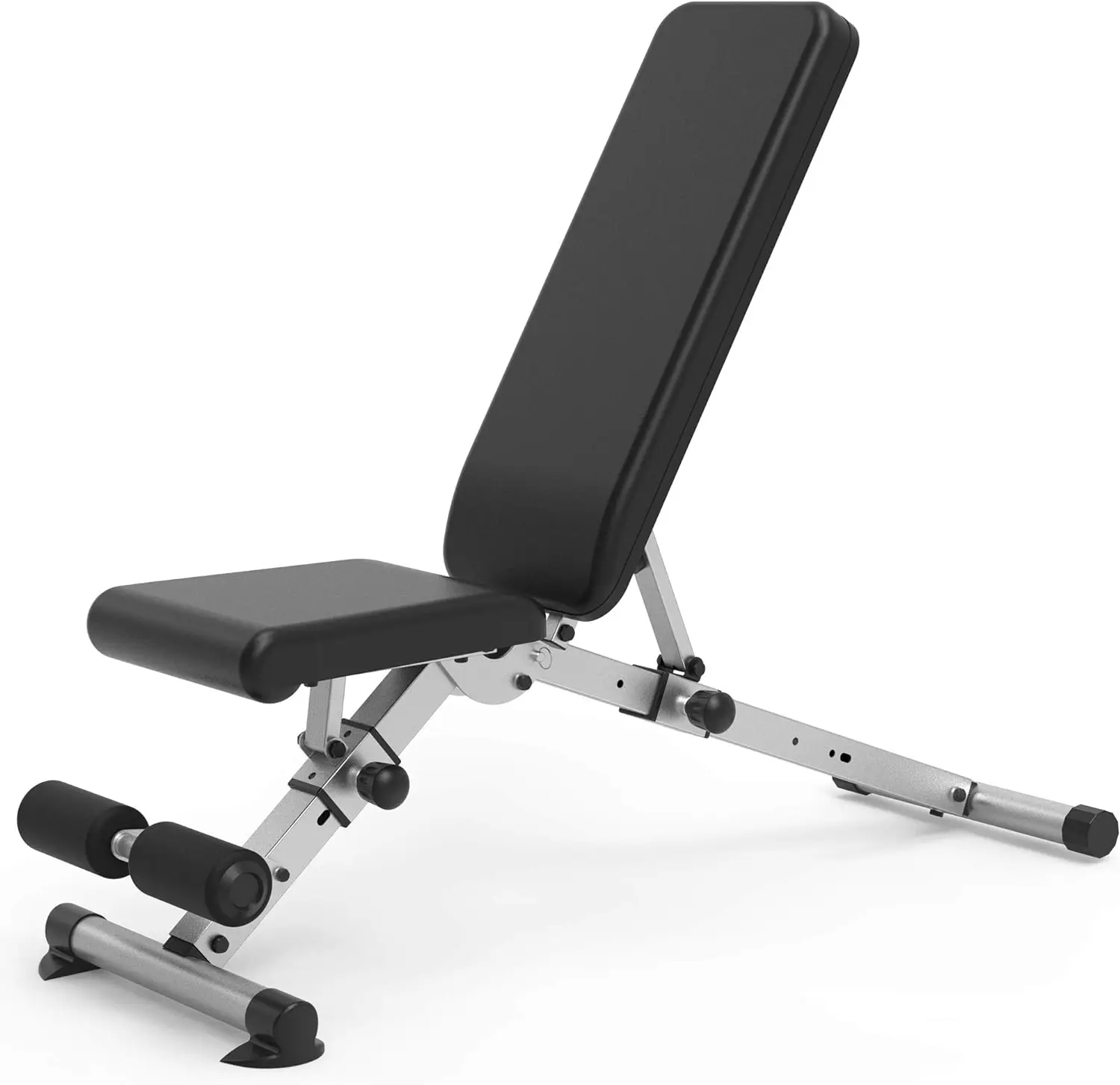 ZYFIT:Weight Bench with Leg Extension and Curl, Incline Decline Benches for Home Gym Exercise & Strength Training