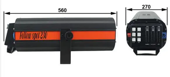 party wedding T-show long throw super bright follow spot light dmx 230w 7r follow spot light