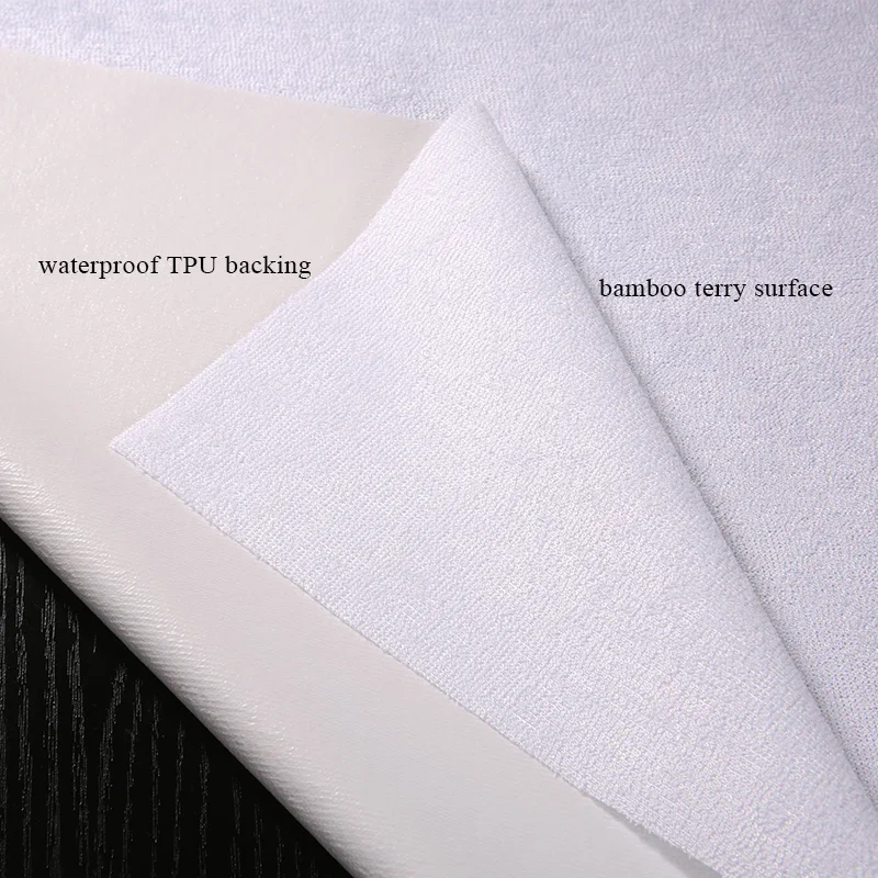 Anti Dust Mite Textile Cloth Recycled Bamboo Spandex Waterproof PUL Laminated Fabric