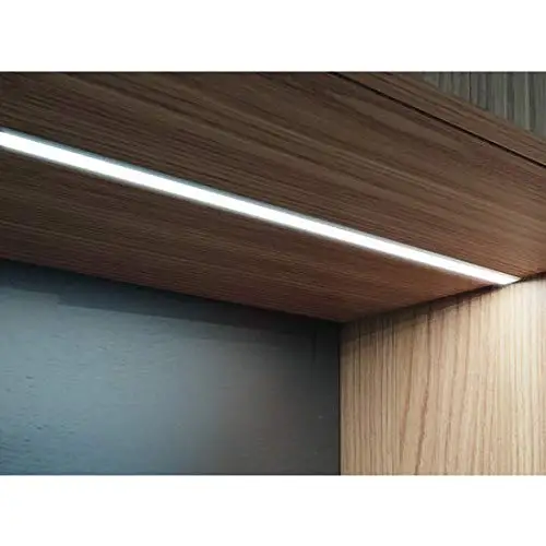 SDW2020M  20X20MM Square LED Channel System with Milky White Cover Lens, Silver Aluminum