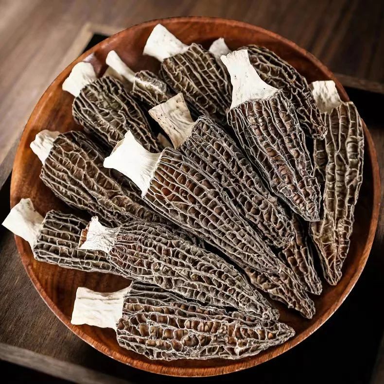 High-quality dried morels directly from the manufacturer Edible black morels Mushroom Wholesale Morchella Mushroom