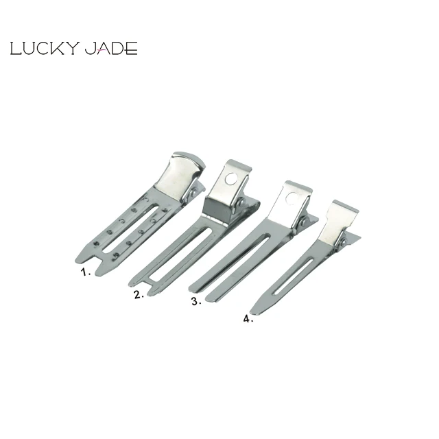 Professional Fashion New Custom Colorful Lovely Small Metal Single Prong Pin Curls Hair Clips For Beauty Salon