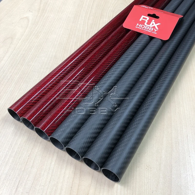 3k Colorful Carbon Fiber Tube Carbon Fiber Color Tube Carbon Fiber Tube With Color