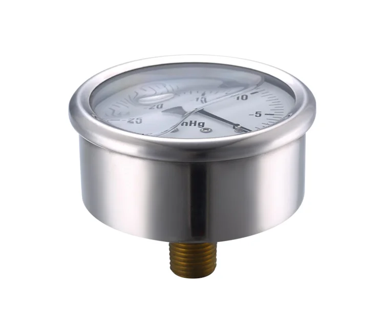 Zhongxin 2.5 Inch 63MM Pressure Gauge Vacuum Gauge