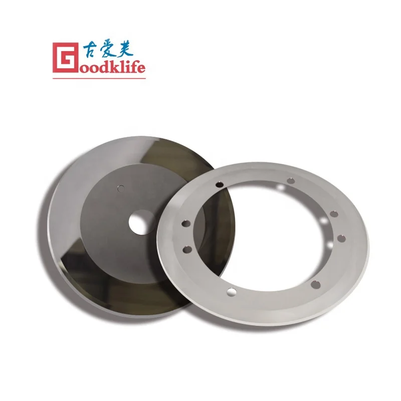 Circular cutting machine tungsten carbide knife circular slitting blade