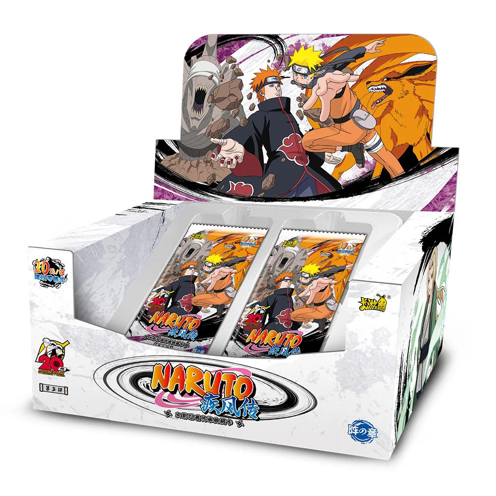Tier 4 Wave 5 New KAYOU Narutoes wholesale booster box case PR BP SE Card  Hinata Tsunade Sasuke Collection Card for Boy Gift