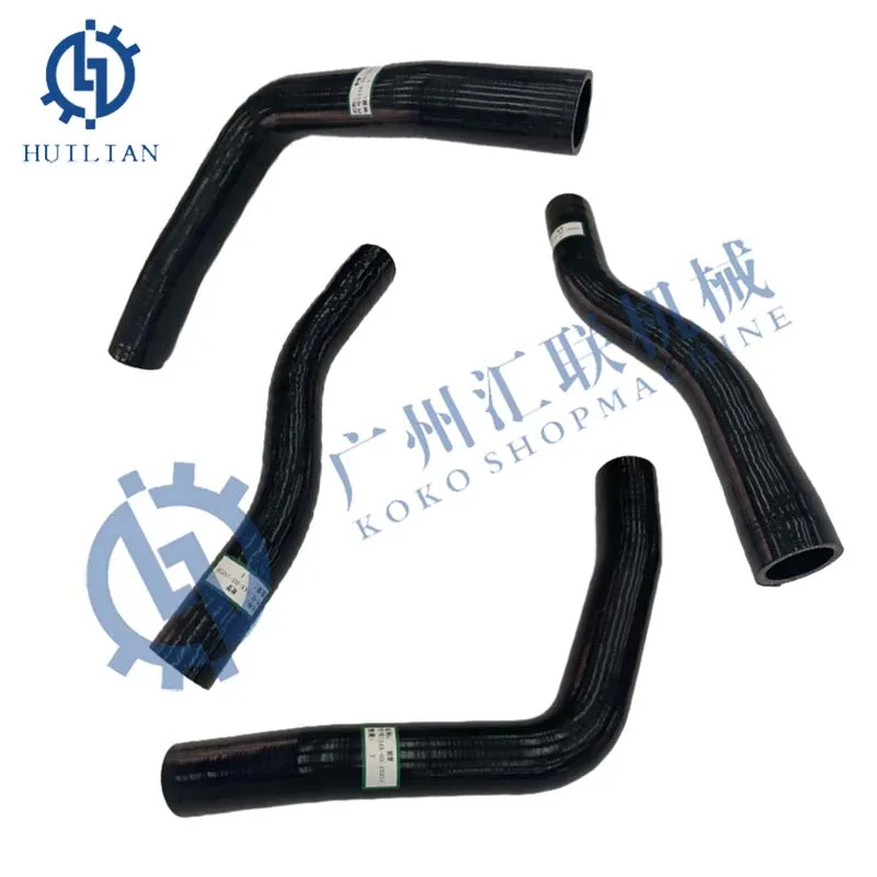 14X-03-15211 Radiator Upper Rubber Hose 14X-03-15220 Water Hose for D65 D85 Bulldozer Engine Spare Parts