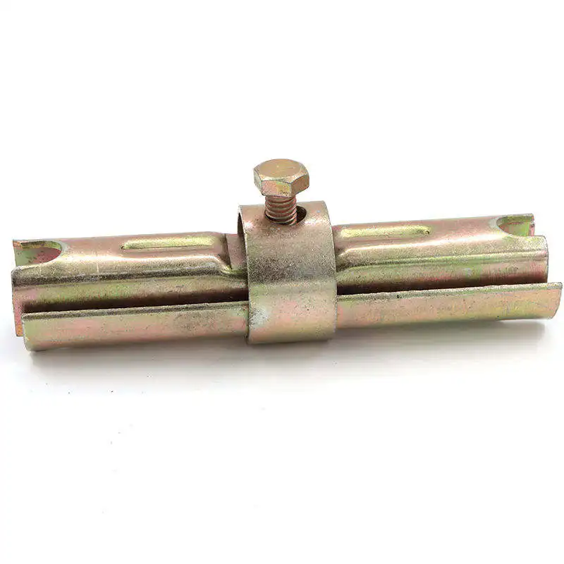 Light Weight Scaffolding Parts Steel Pipe Pressed joint coupler