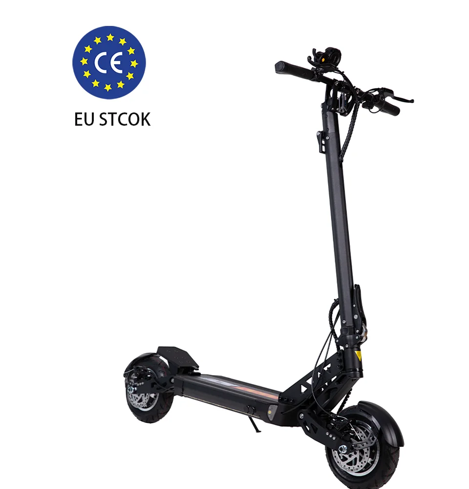 10 Inch Tire Using 52V 18.2AH Dropshipping Fast Foldable Electric Adult Scooter EU Stock