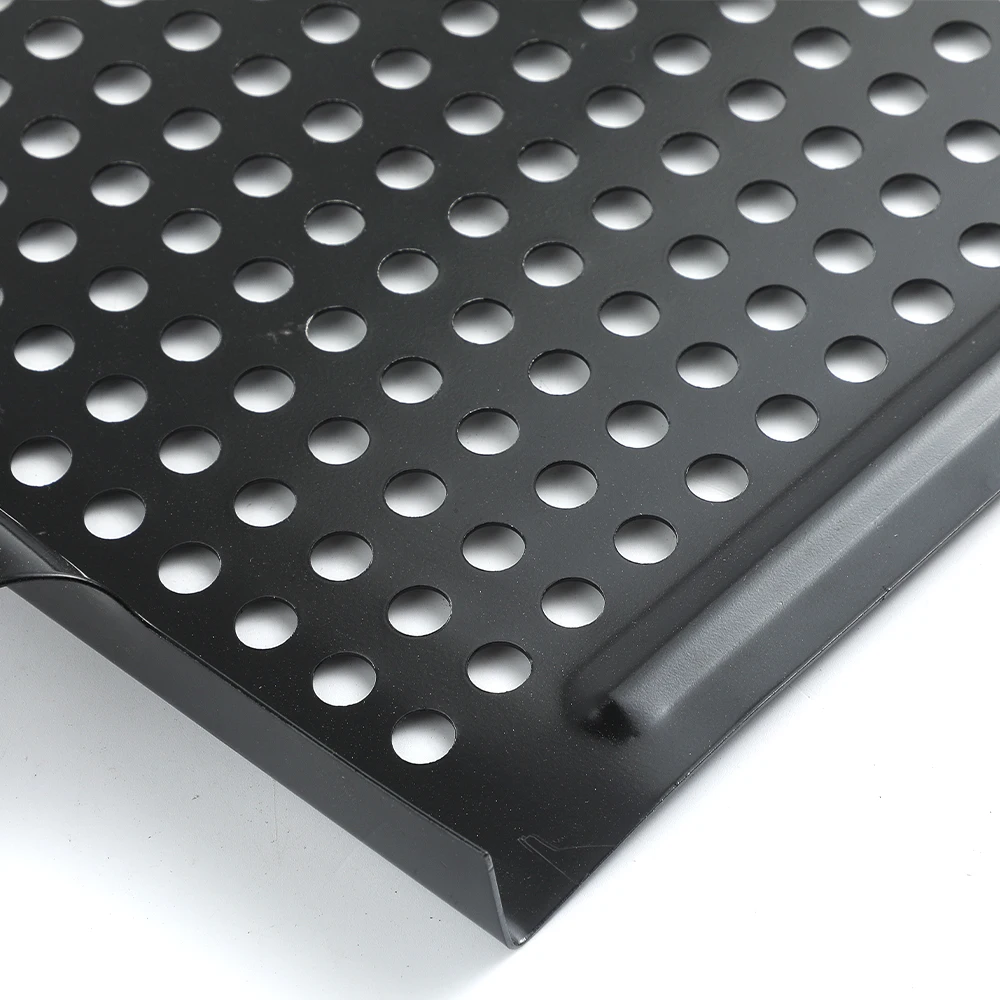 Nonstick Barbecue Grill Topper Outdoor Grill Baskets Stainless Steel BBQ Grill Pan with Perforated Bottom For Cookware Meat