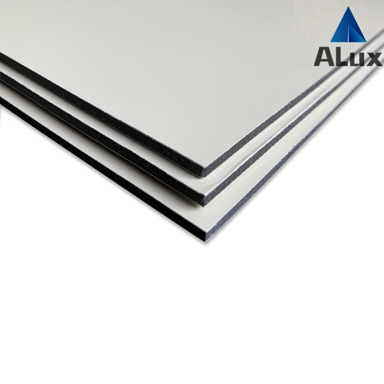 3mm 4mm 4x8 aluminum aluminium composite alucobond ACP metallic matte cladding wall facade panels price