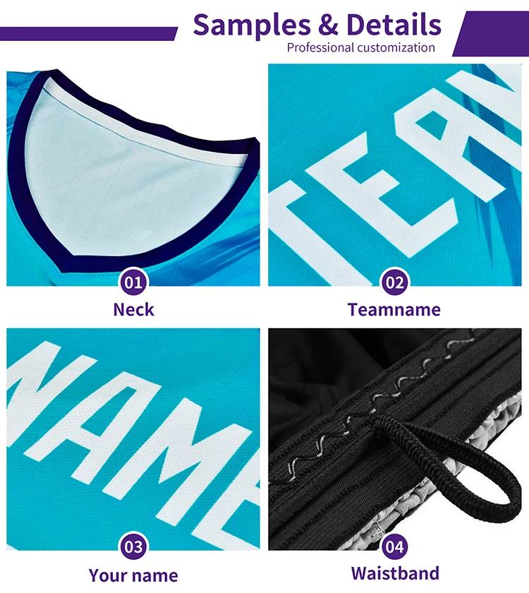 Player Version Custom Soccer Jerseys Men Soccer Wear Breathable Digital Print Jacquard Fabric Youth Full Set Soccer Uniform Kits