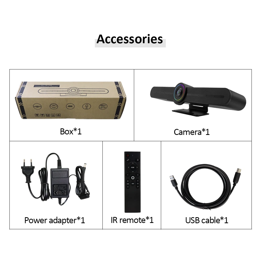UHD 4K USB зум оборудование для конференц-звонков автоматическая камера слежения alug и alay автоматическая камера слежения