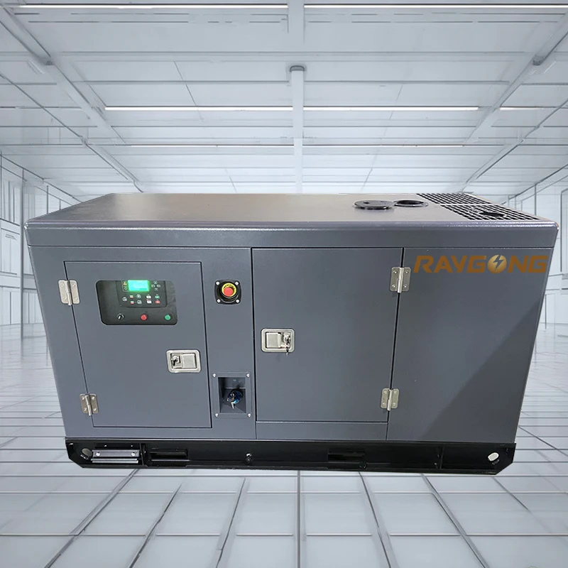Raygong 3 phase super silent diesel generator 50kw power portable generator 50kva automatic transfer diesel generator