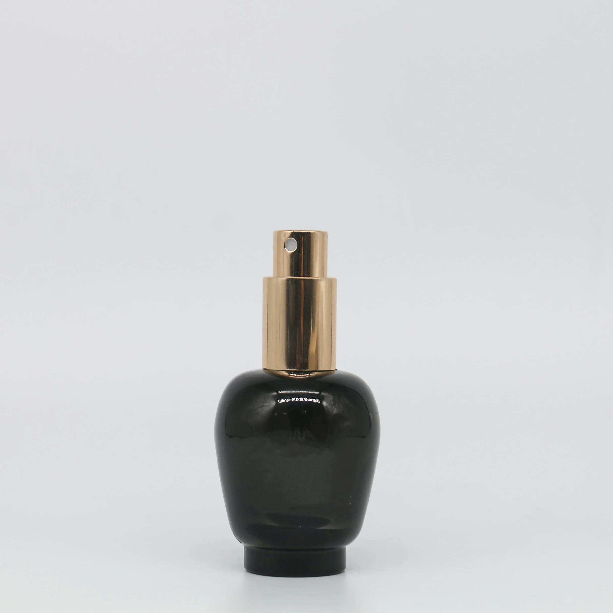 High quality serum packaging 2 oz glass pump bottle 30ML Luxury glass bottle pump cosmetic glass serum bottle with pump