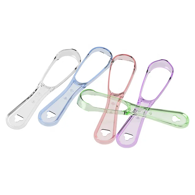 Good Quality Wholesale Food Grade PP Tongue Cleaner Tongue Scraper Oral Hygiene Products Product