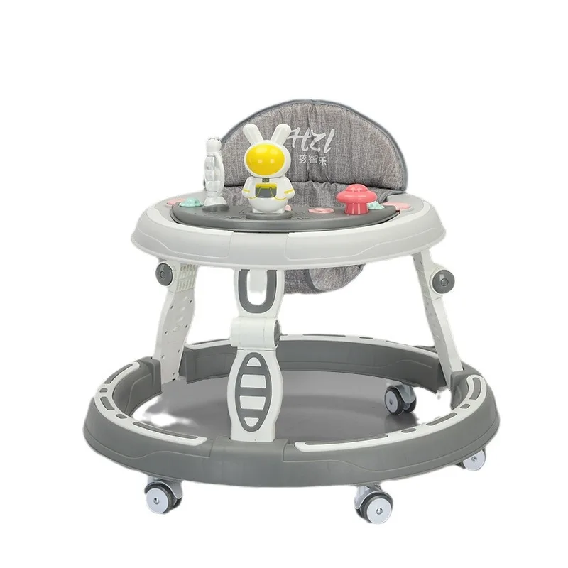 Baby Zhile Anti-O-Leg Anti-Rollover Walkers for 6-18 Months Foldable Plastic Frame Safety First Baby Toys for Kids Walking