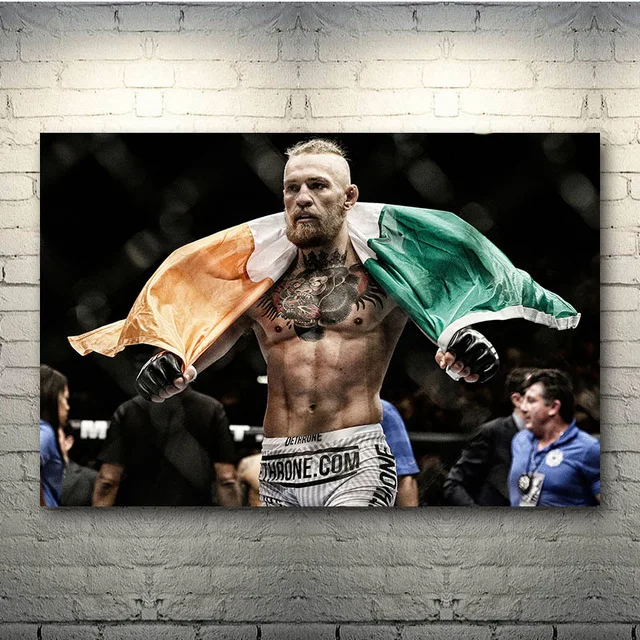 Conor McGregor UFC Motivational BOXING Silk Or Canvas Poster Picture For Living Room Decor