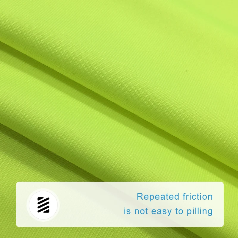Stretch 140g Fabric Custom Superfine Polyester Cotton Spandex Fabric Knitted Plain Dyed Opp Bag+woven Bag Customized Color 172cm