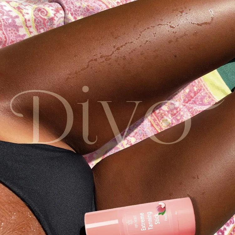 Low MOQ Fast Factory Custom Private Label Tanning Balm Tiny Tan Tanning Wand