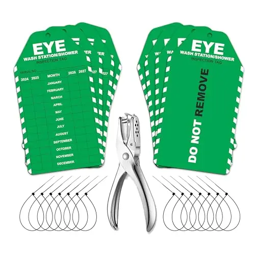 Factory direct Customized AED  Inspection & Status Record Tag aed monthly inspection checklist aed Maintenance Tag