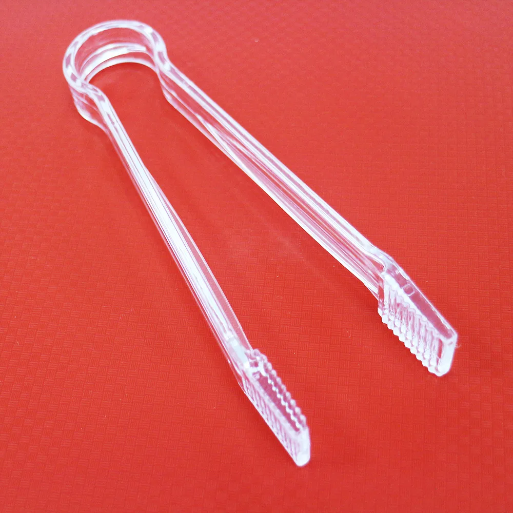 Wholesale Plastic Kitchenware Bar Tool Anti-Slip Eco Friendly Slip Cube Sugar Ice Tong
