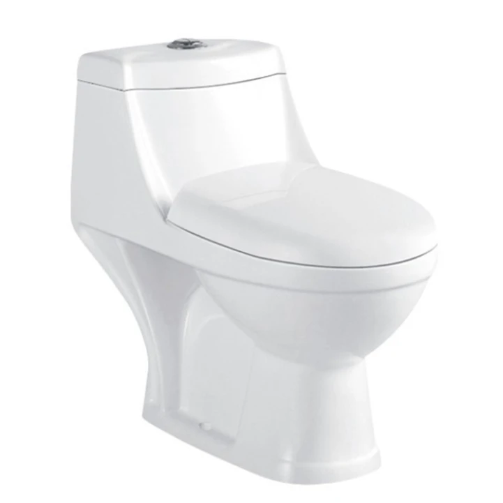 Modern Design One Piece Dual Flush Toilet Sanitary Ware WC Easy Cleaning High Quality Ceramic Bathroom Toilet