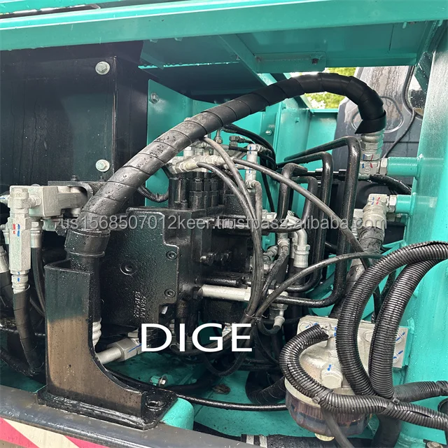 Экскаваторы б/у продажа мини-Kobelco SK75 бесплатная доставка Подержанный гидравлический экскаватор с дешевыми деталями строительной техники