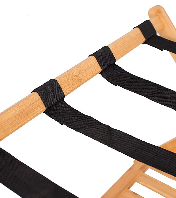 2 яруса бамбуковая Складная полка для багажа чемодан стенд с обувные полки для дома