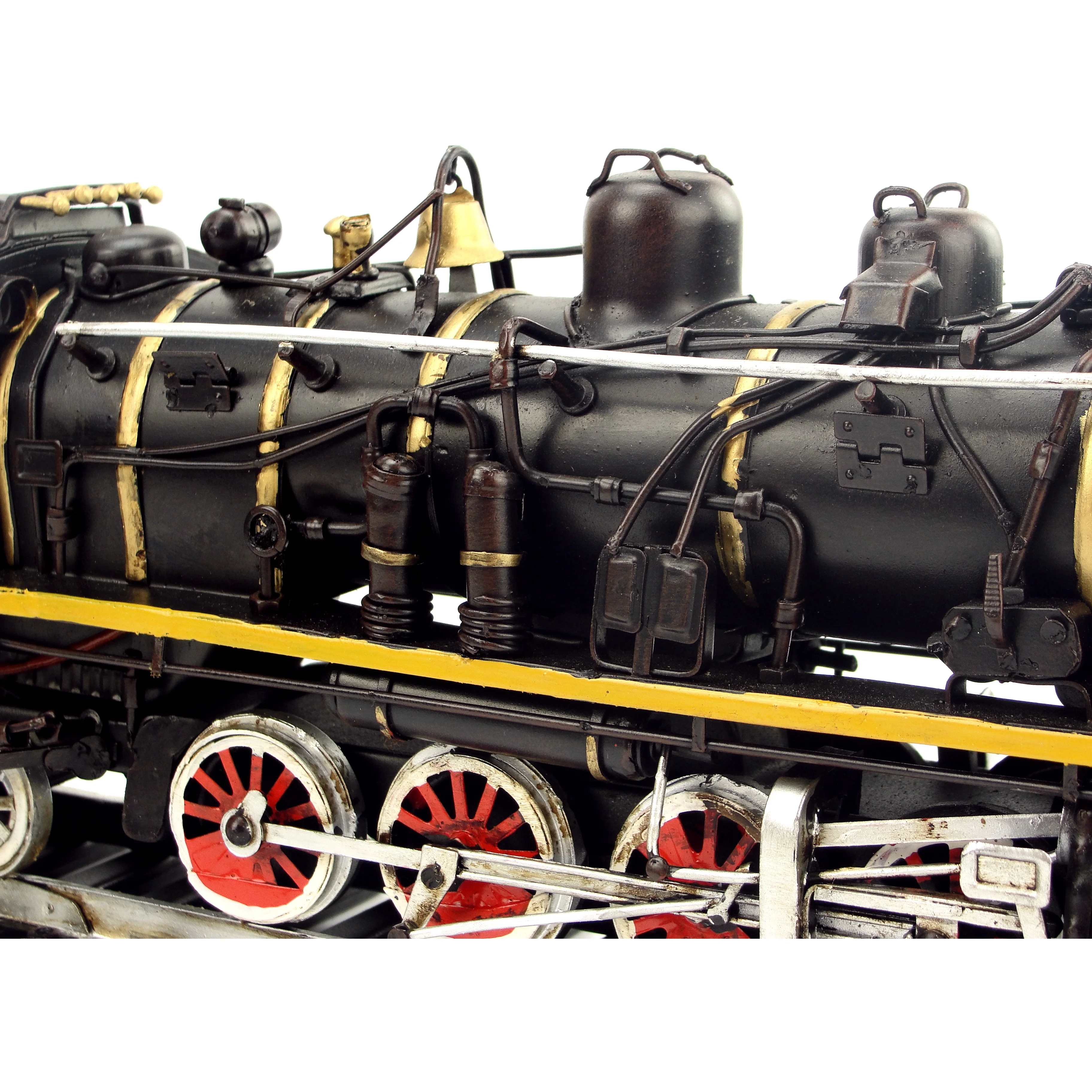 Vintage Iron hand-crafted vintage arts and crafts model placement Mao Zedongsteam locomotive train decorations, gifts
