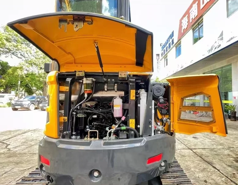 3. 6 Ton 0.12Cbm Mini Crawler Excavator SE36SR Digger