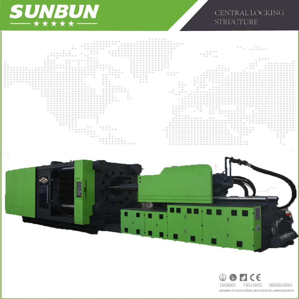 Энергосберегающая китайская гибридная пластиковая автозапчасть sunпучок на 1500 тонн для изготовления бампера литьевая машина от