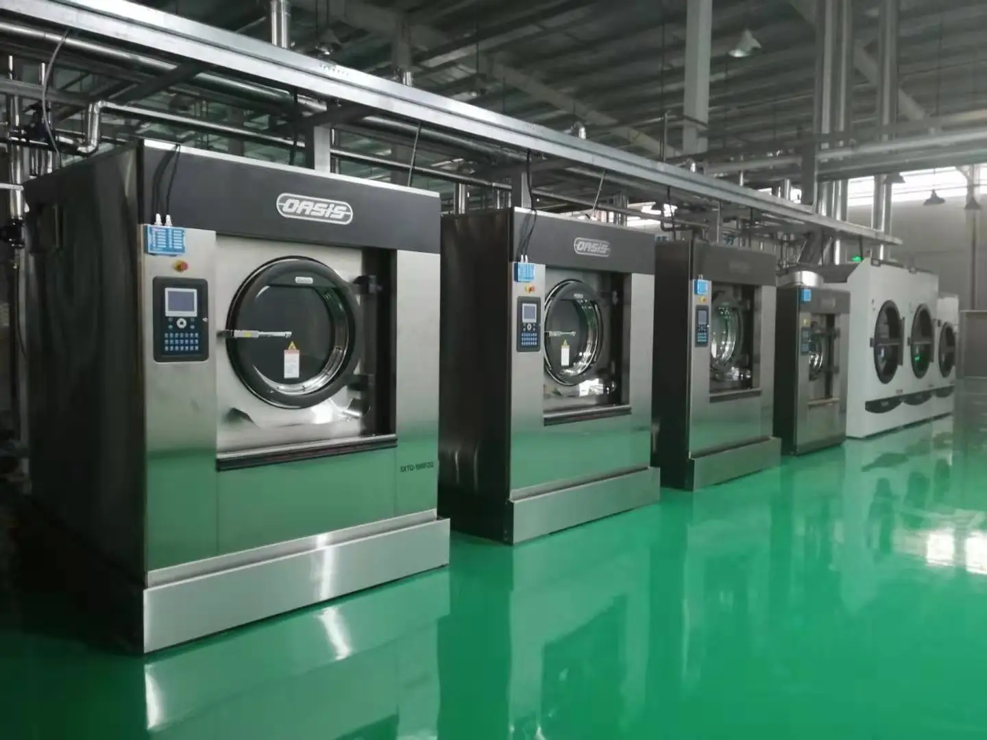 2023 New Laundry Washer Extractor Full Suspension Automatic 120Kg Industrial Washing Machines Equipment For Hotel