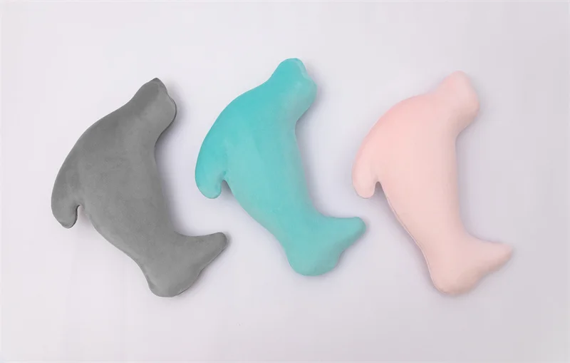 Factory Wholesale Soft Memory Foam Throw Pillow with Sea Lion Cute Design