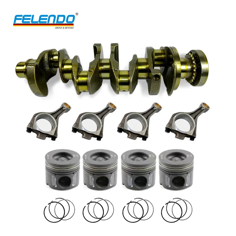 Felendo new product AJ 200 diesel 180kw Crankshaft for Range rover discovery sport for evoque for Jaguar XF XE XJ F-pace