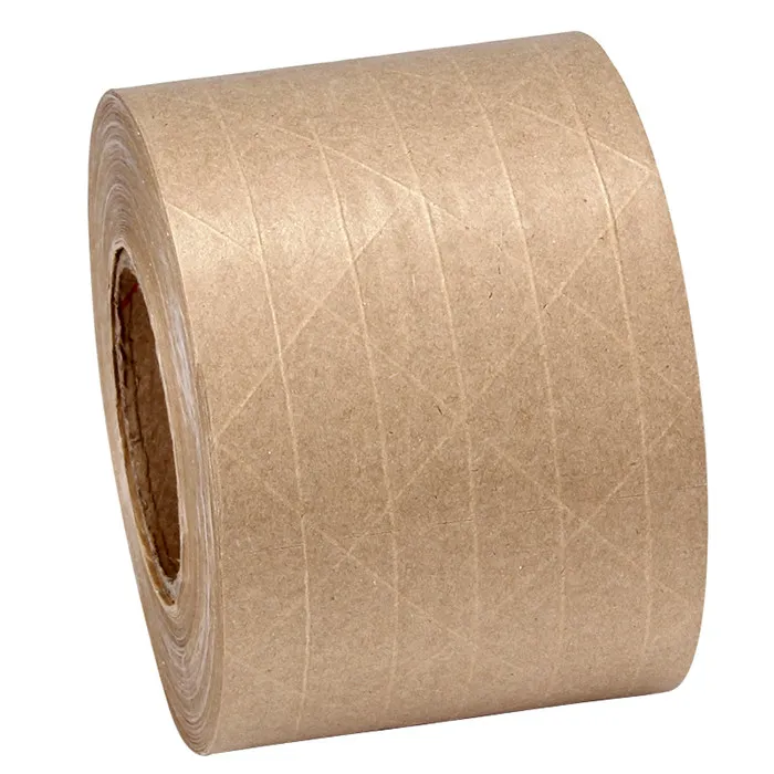 
Low MOQ Factory Supply Custom 3 inch Super Sticky Gummed Reinforced Tape 