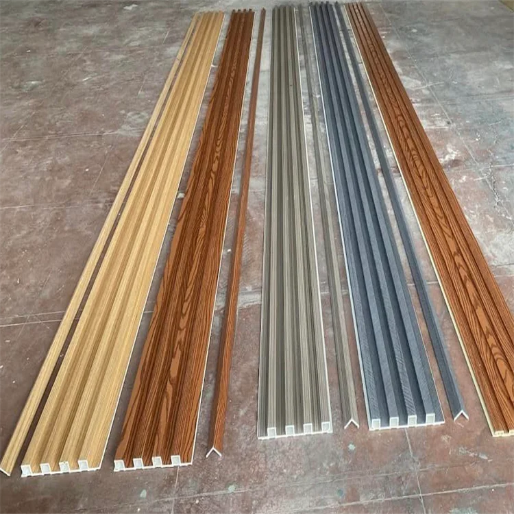 Waterproof Bathroom Decorative WPC Panels PVC Ceiling 3d Wall Panel