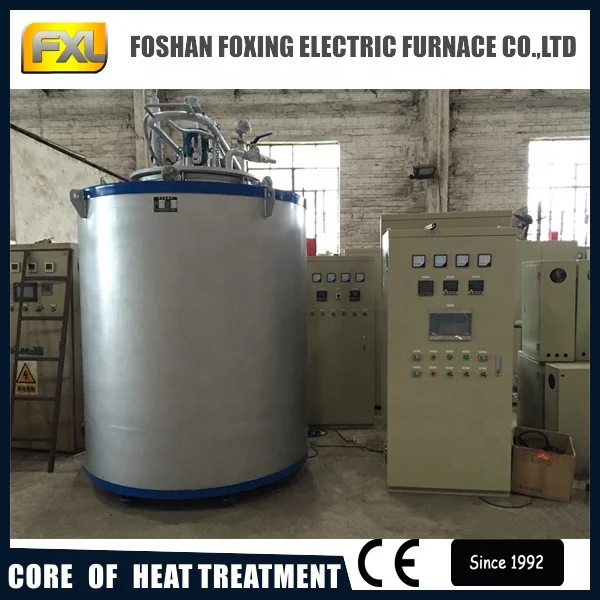 new design factory price pit type tempering oven for steel gears hardening